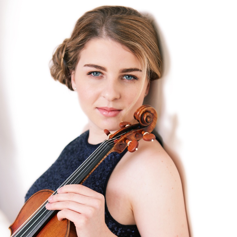 Violinist Caroline Goulding