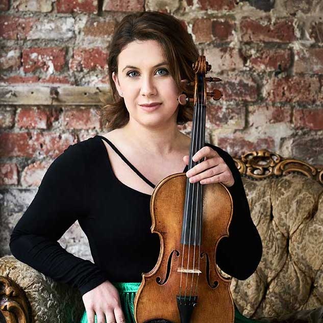 Violinist Chloe Hanslip