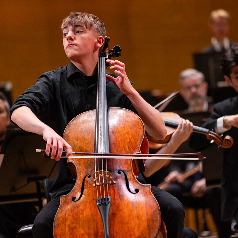 Cellist Hugo Svedberg at Eurovision Young Musicians