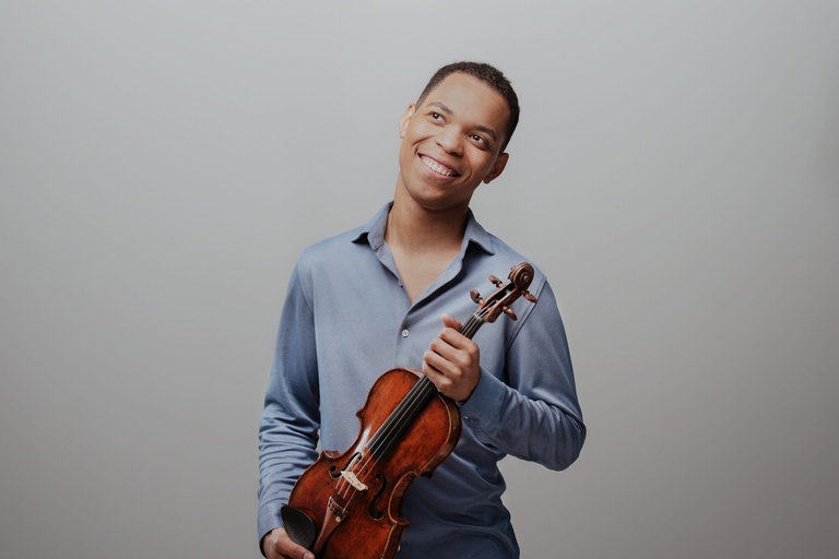 Violinist Nathan Amaral
