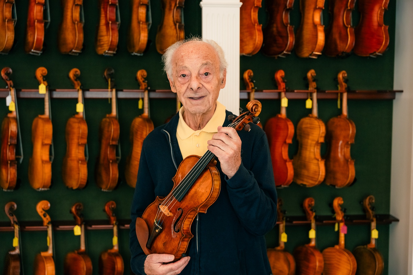 Violinist György Pauk