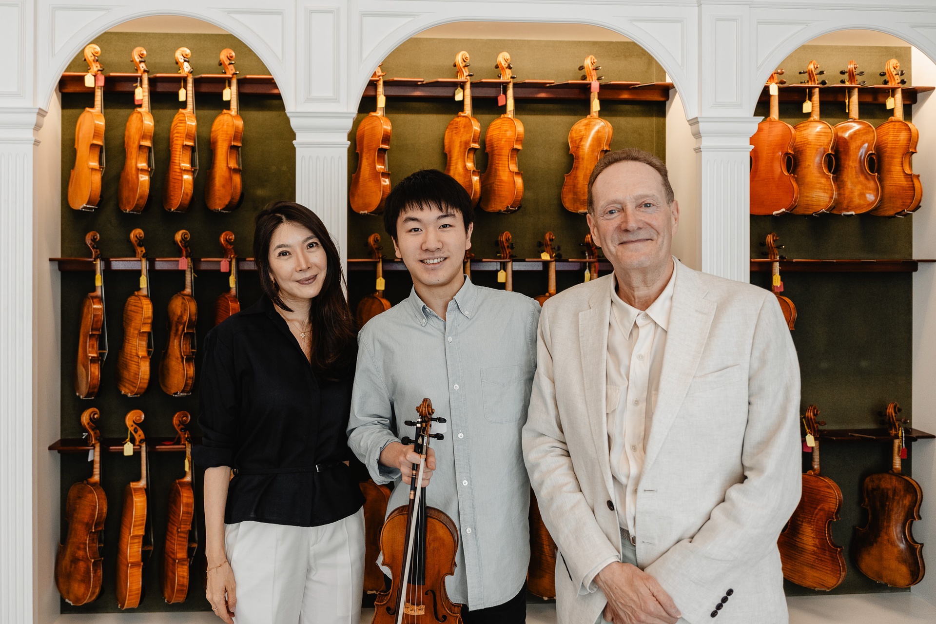 Christian Li at Beare's with Steven Smith and So-Ock Kim
