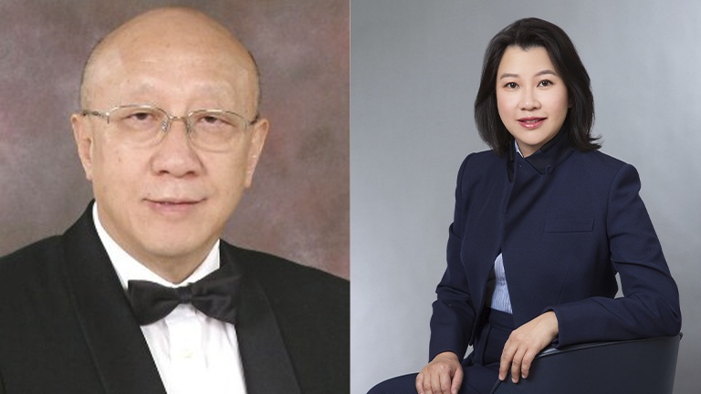 YS Liu and Peggy Yeoh, members of the Beare's Global Advisory Board