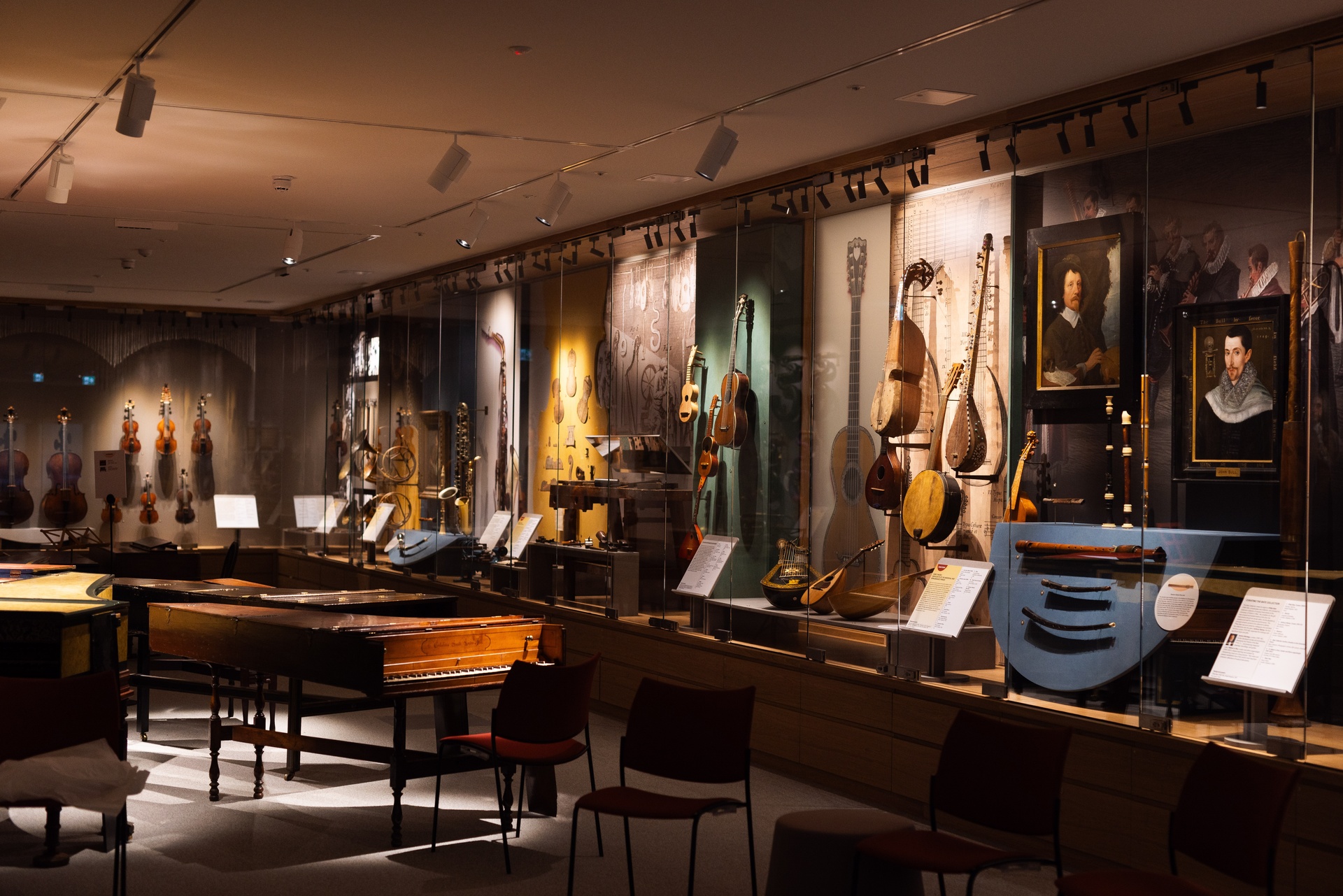 Oxford University Bate Gallery interior