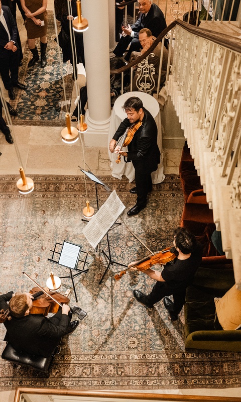Musicians at 29 Queen Anne Street