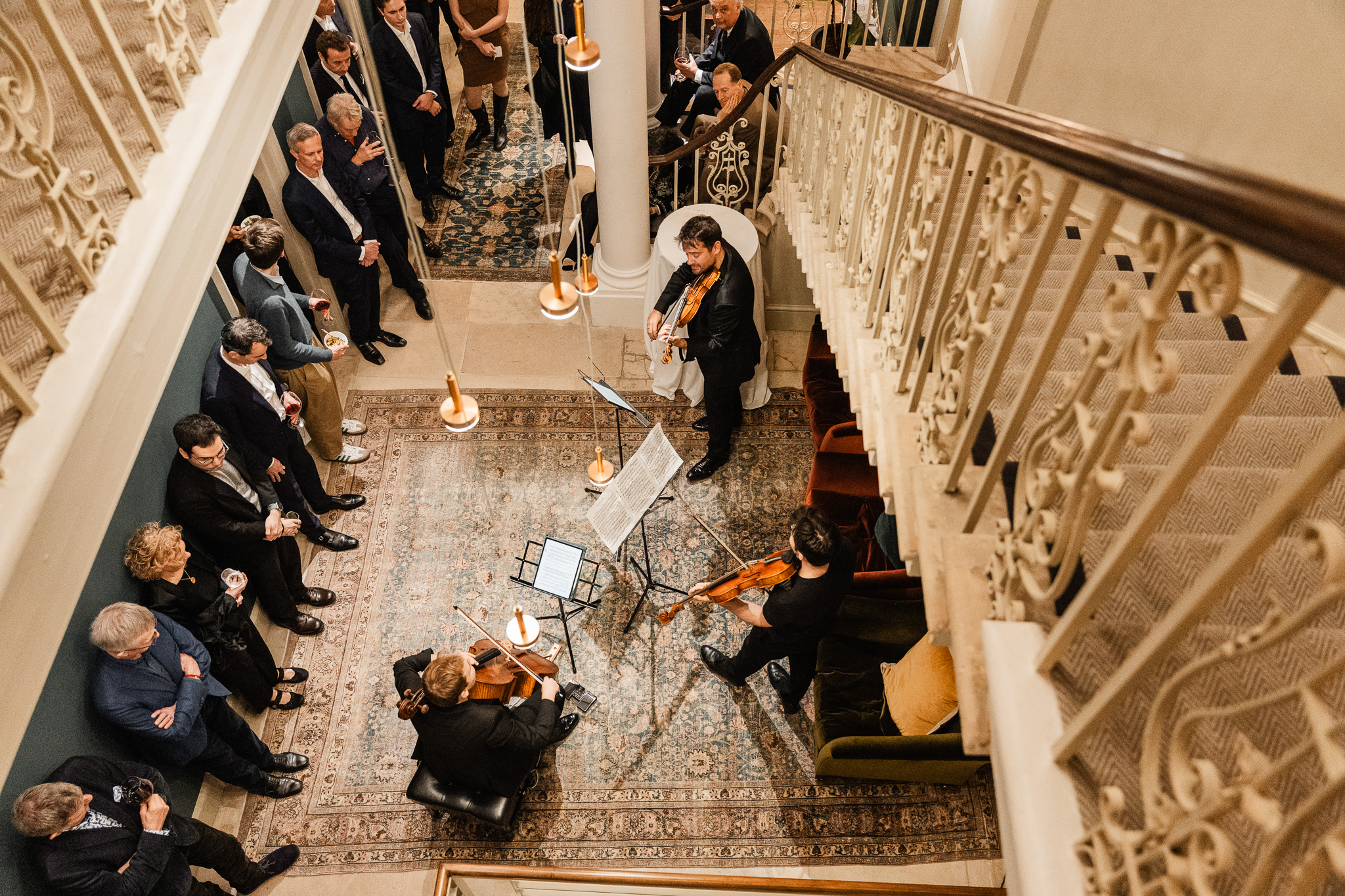 Musicians at 29 Queen Anne Street